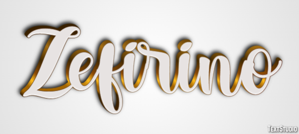 Zefirino Efekt tekstowy