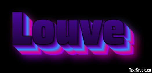Louve Texteffekt