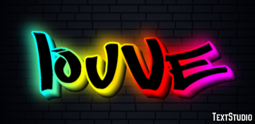 Louve Texteffekt