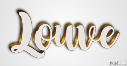 Louve Texteffekt