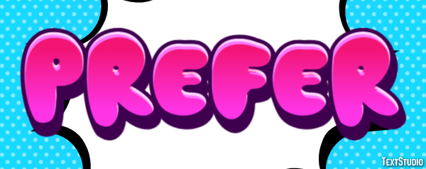 Prefer Text Effect