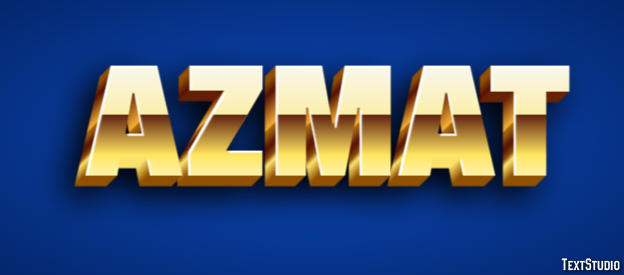 Azmat Text Effect