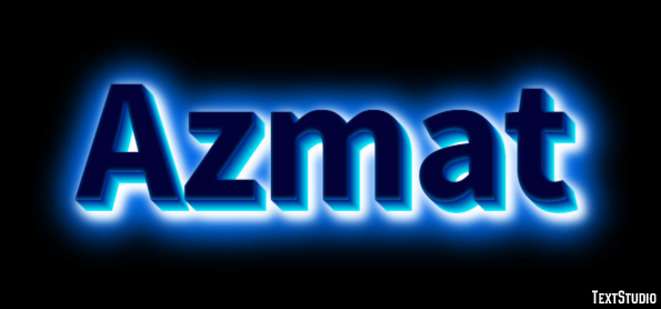 Azmat Text Effect