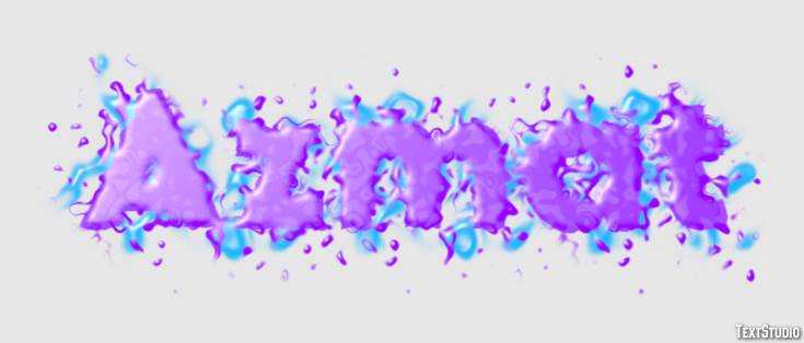 Azmat Text Effect