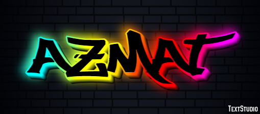 Azmat Text Effect