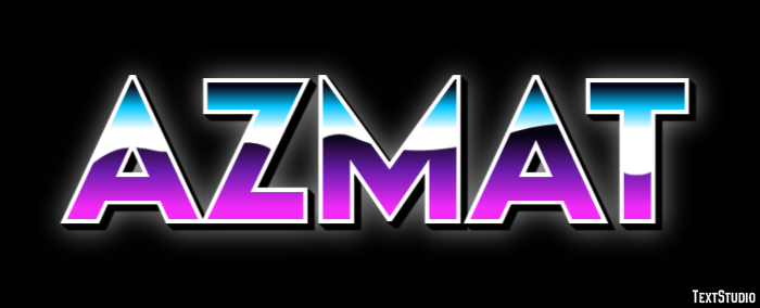 Azmat Text Effect