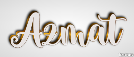 Azmat Text Effect