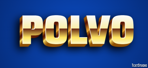Polvo Текстовый эффект