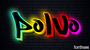 Polvo Эффект текста