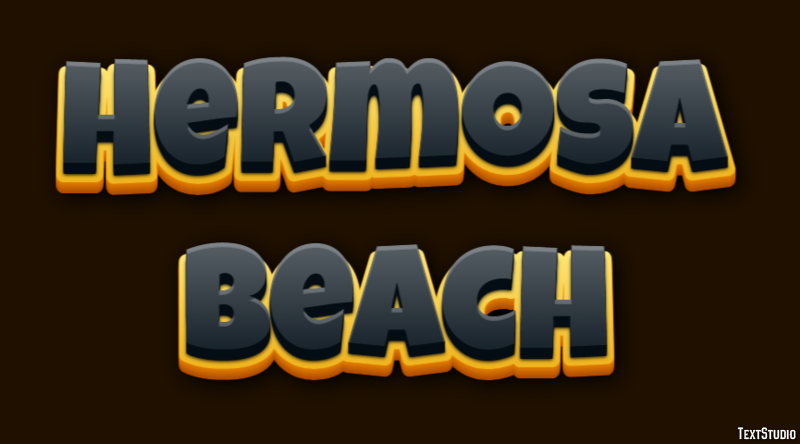 Hermosa Beach Effetto testo