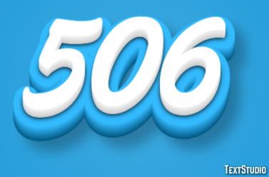 506 Texteffekt