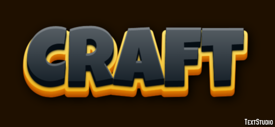Craft Efekt tekstowy