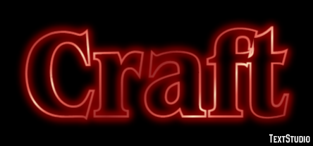 Craft Text Effect