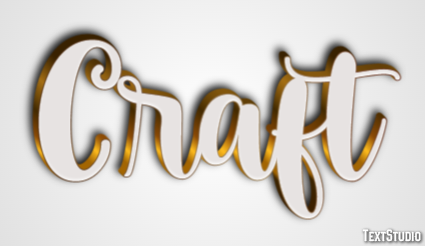 Craft Efeito de texto