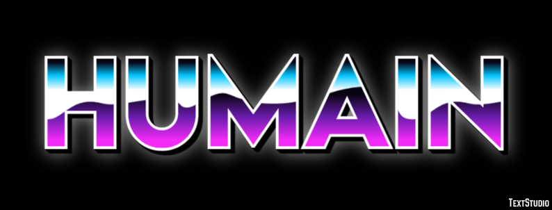 Humain Effet de Texte