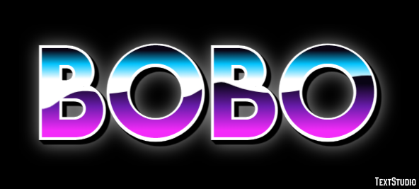 Bobo Effetto testo