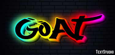 Goat Text Effect