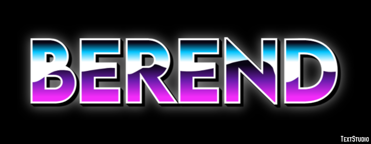 Berend Tekst effect