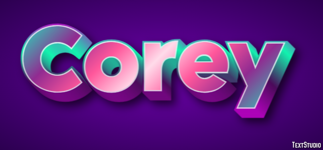 Corey Text Effect