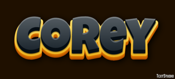 Corey Text Effect
