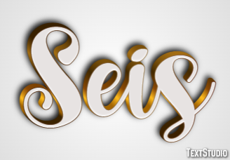 Seis Efeito do texto