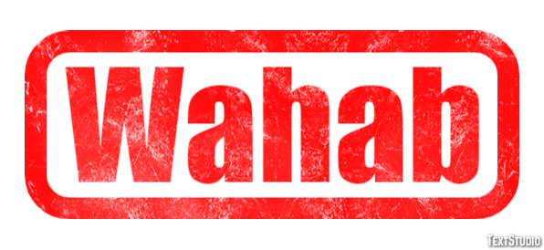Wahab Effetto testo