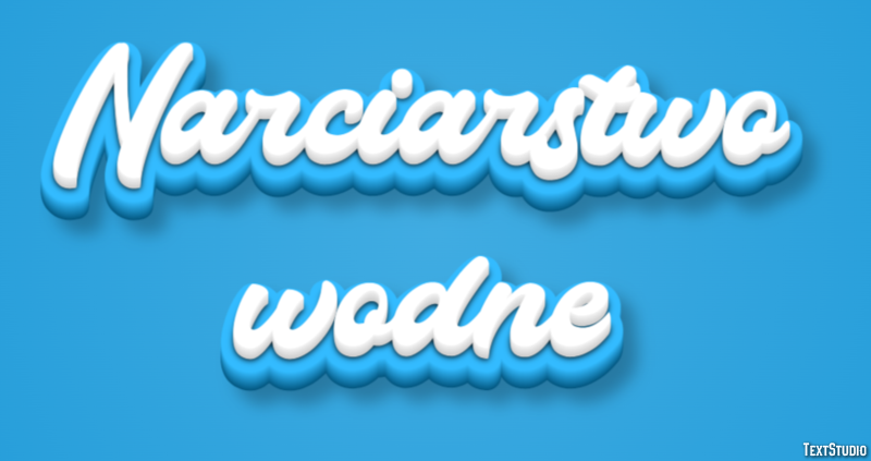 Narciarstwo wodne Effet de Texte