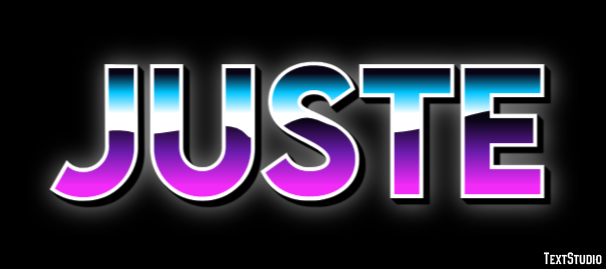 Juste Texteffekt