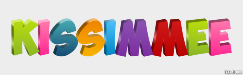 Kissimmee Efekt tekstowy