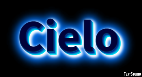Cielo Texteffekt