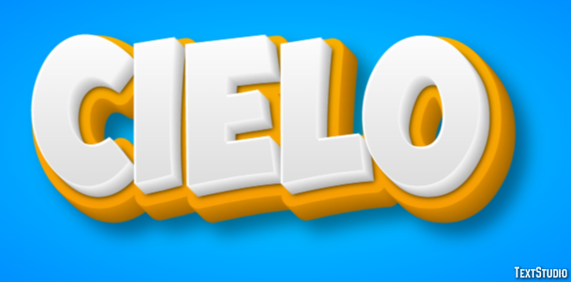 Cielo Text Effect