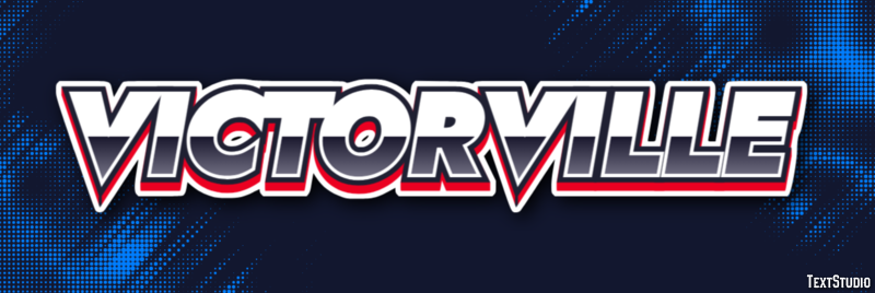 Victorville Efekt tekstowy