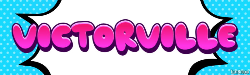 Victorville Efekt tekstowy