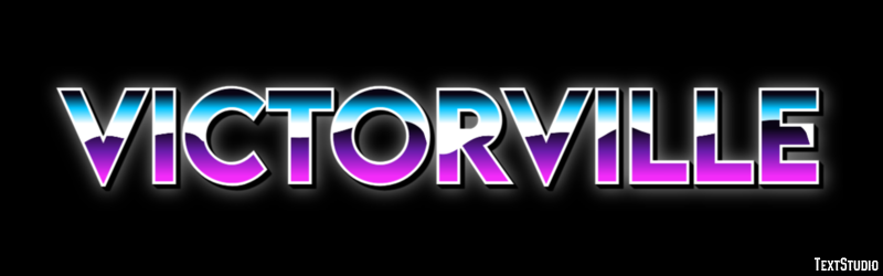 Victorville Efekt tekstowy