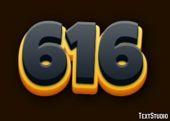 616 Text Effect