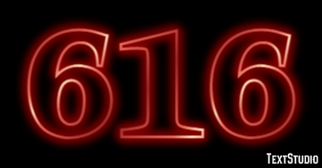 616 Text Effect