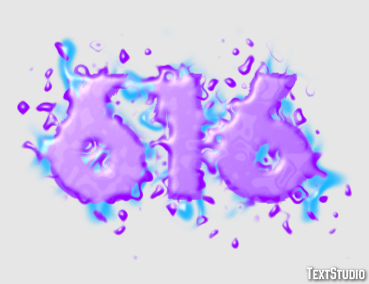 616 Text Effect