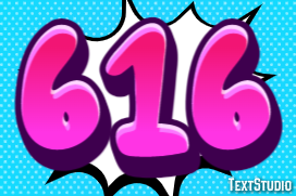 616 Text Effect