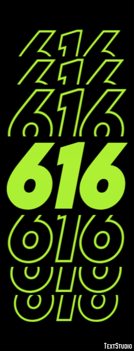 616 Text Effect