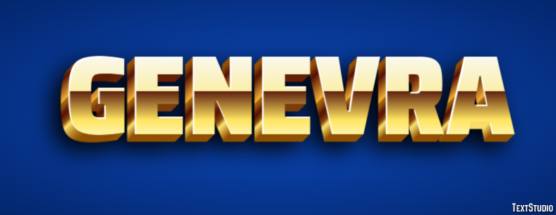 Genevra Text Effect