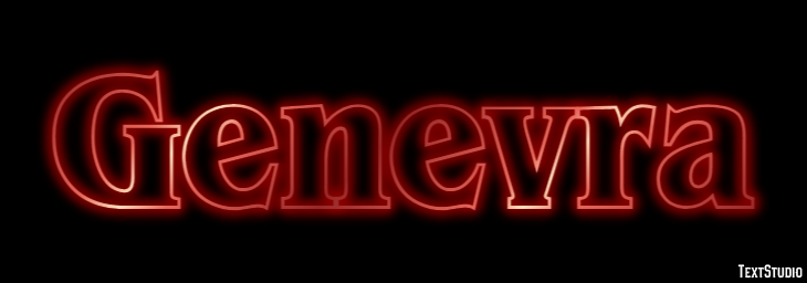 Genevra Text Effect