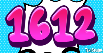 1612 Efekt tekstowy
