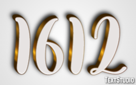 1612 Эффект текста