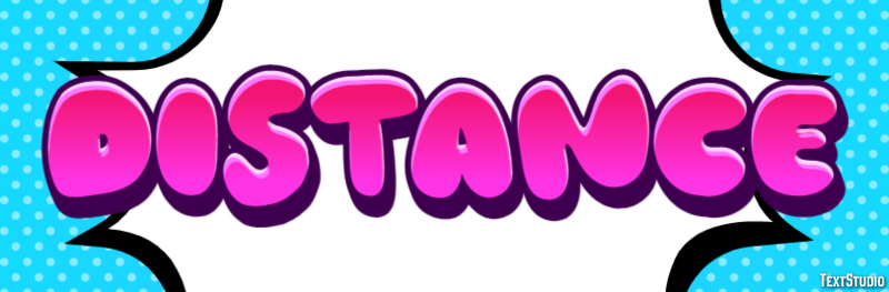 Distance Text Effect