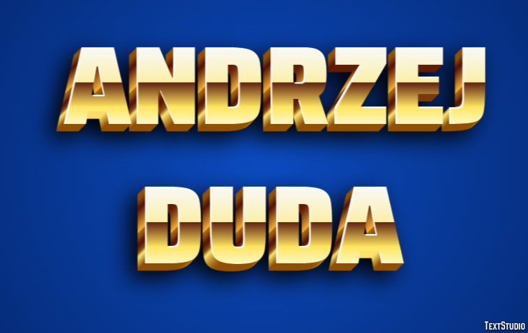 Andrzej Duda Efeito do texto
