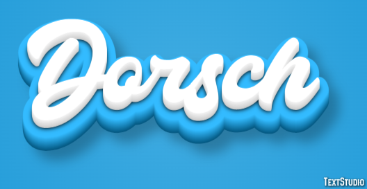Dorsch Texteffekt