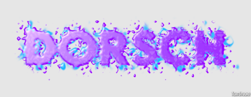Dorsch Effet de Texte