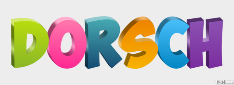 Dorsch Texteffekt