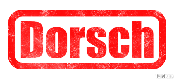 Dorsch Texteffekt