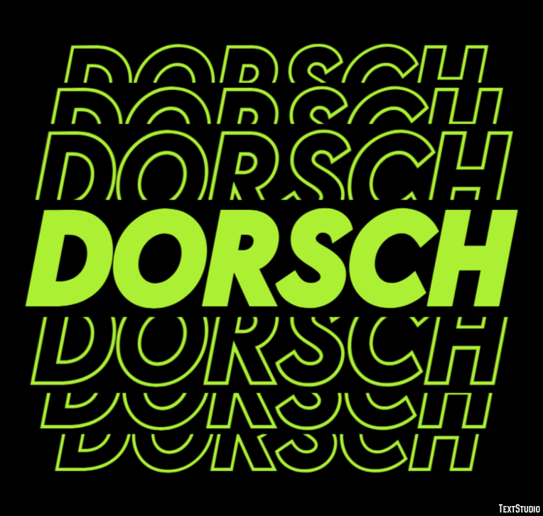 Dorsch Texteffekt